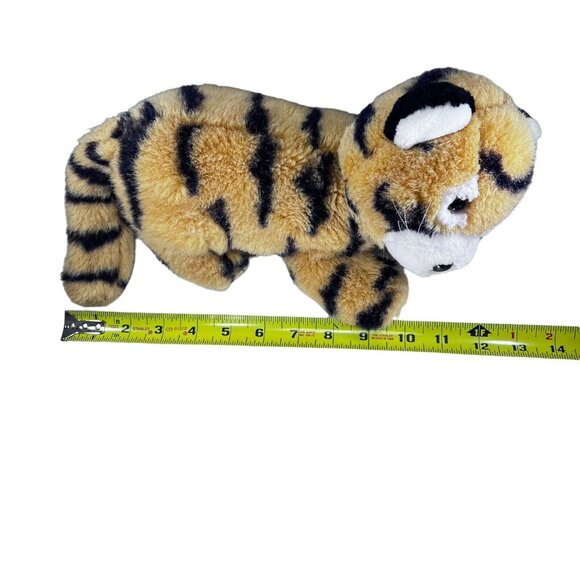 Dakin Plush Tiger Vintage 1989 Stuffed Animal Toy Jungle Cat Korea - Picture 6 of 8